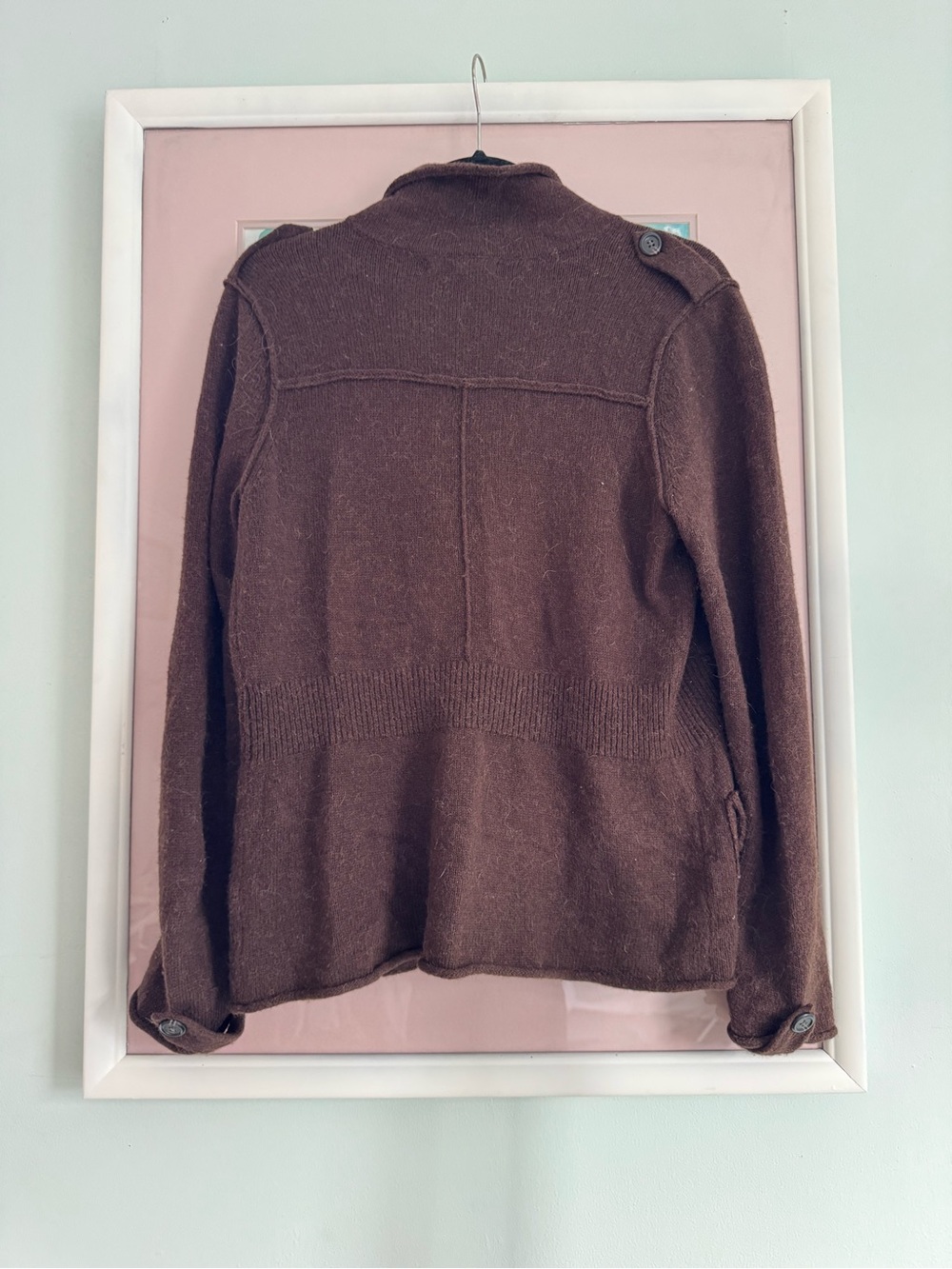 Banana Republic Brown Button-Front Knit Cardigan - Picture 3 of 3